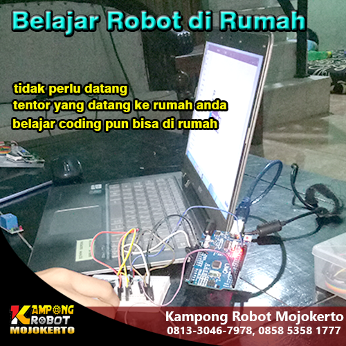 belajar robot dan coding di rumah